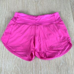 Lululemon Women’s Speed Up Mid-Rise Sonic Pink Athletic Shorts